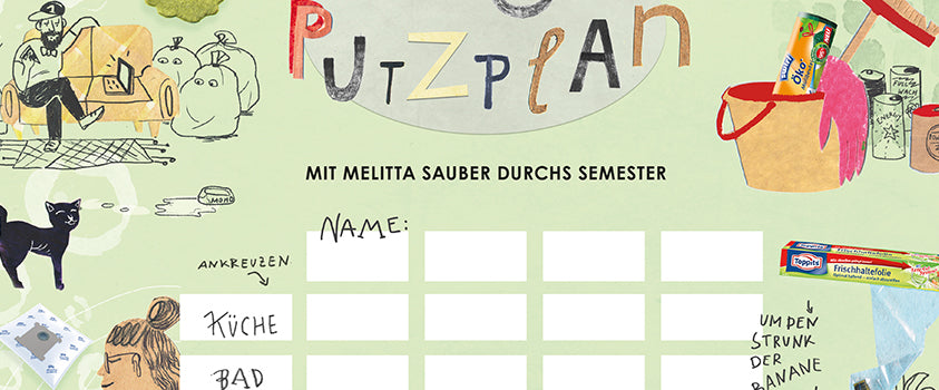 WG-Putzplan Melitta