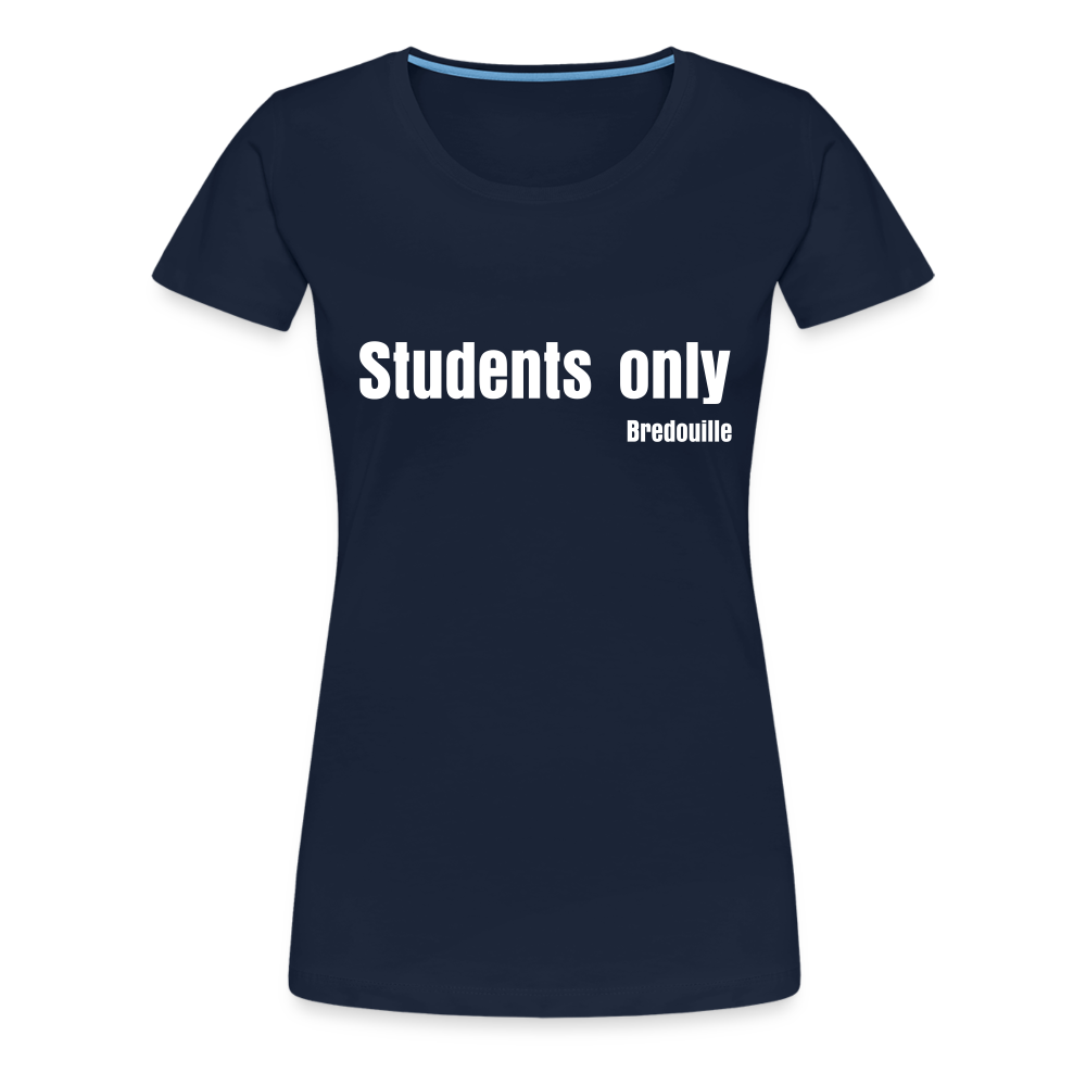 Frauen Premium T-Shirt - Navy