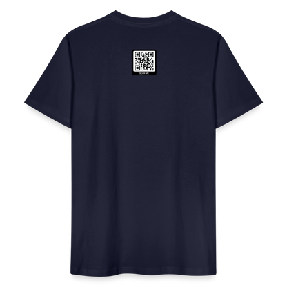 Männer Bio-T-Shirt Navy Blue "widerspenstig" - Navy