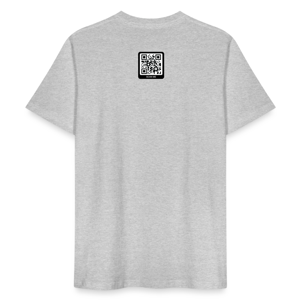 Männer Bio-T-Shirt Grey "Bredouille" - Grau meliert